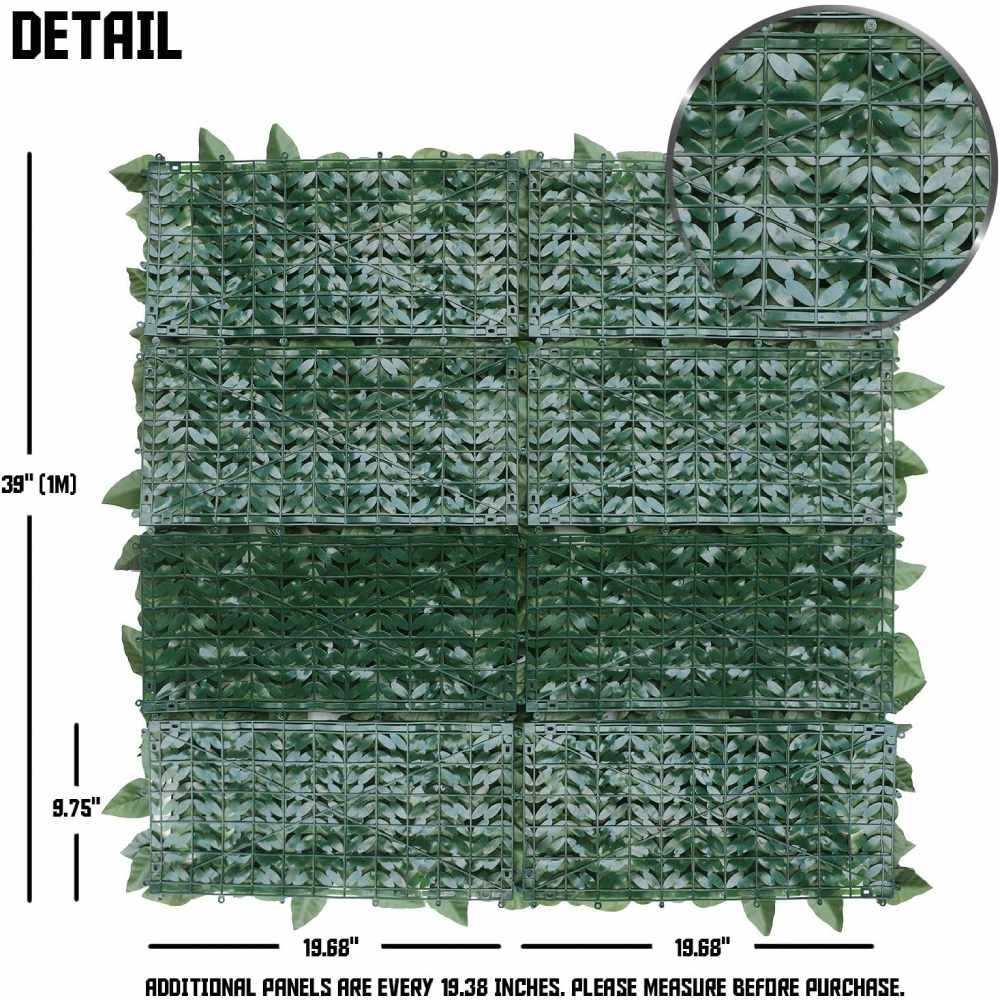 Artificial Laurel Fence: image 5