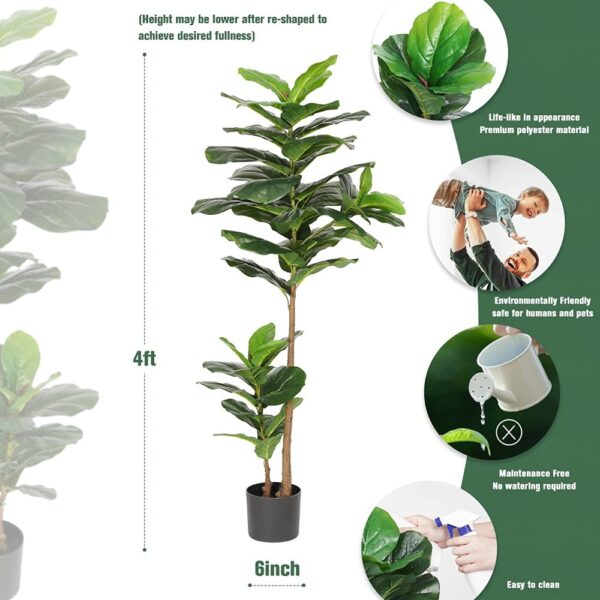 where to buy artificial fiddle leaf fig tree